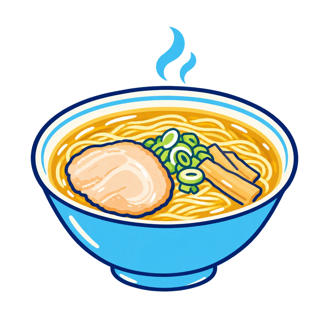 志太系朝ラーメンのイメージイラスト